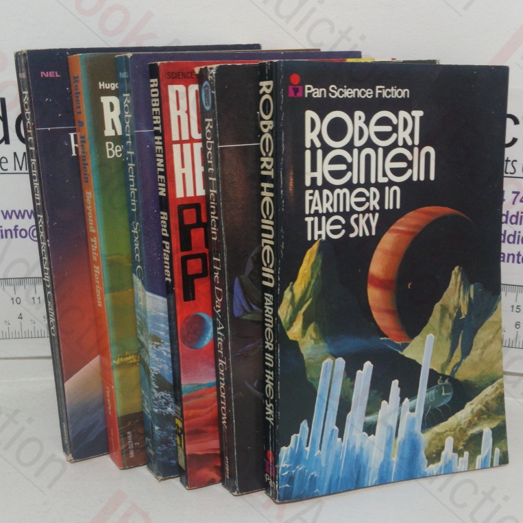 Rocketship Galileo; Beyond This Horizon; Space Cadet; The Red Planet; The Day After Tomorrow; Farmer in the Sky (Robert Heinlein Science Fiction Collection) (Six volumes)