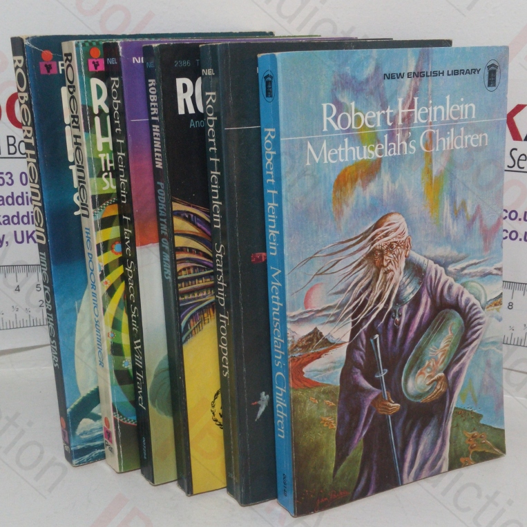 Time for the Stars; The Door Into Summer; Have Space Suit - Will Travel; Methuselah's Children; Starship Troopers; Podkayne of Mars (Robert Heinlein Science Fiction Collection) (Six volumes)
