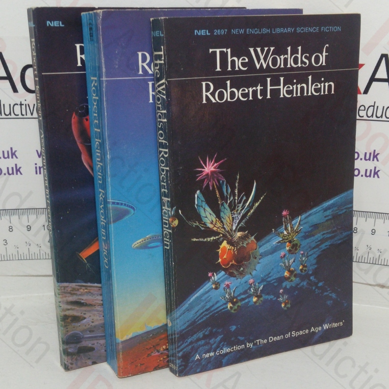 Revolt in 2100; The Worlds of Robert Heinlein; Assignment in Eternity (Robert Heinlein Science Fiction Collection) (Three volumes)