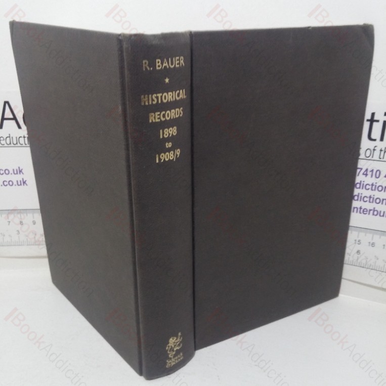 The New Catalogue of Historical Records, 1898-1908/09