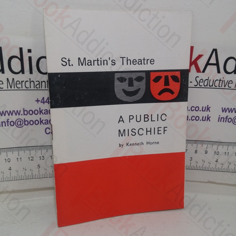 A Public Mischief (Theatre Programme, St Martin's Theatre, London, May 1965)