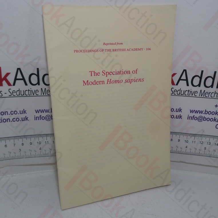 The Speciation of Modern Homo Sapiens: Grades and Transitions in Human Evolution