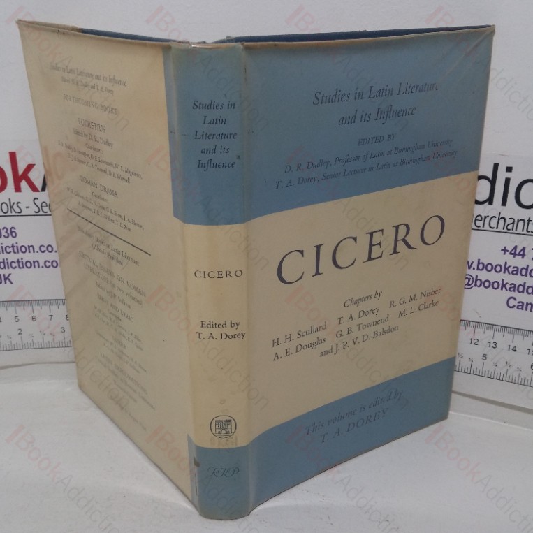 Cicero (Studies in Latin Literature and its Influence)