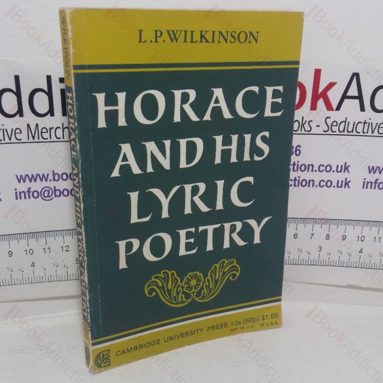 Horace and His Lyric Poetry