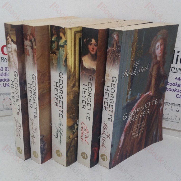 The Black Moth; The Quiet Gentleman; The Grand Sophy; An Infamous Army; A Civil Contract (Georgette Heyer Historical Fiction Collection - 5 Books)