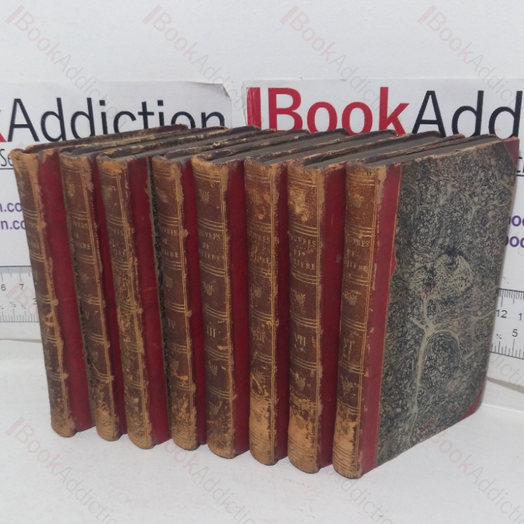 Oeuvres de J B Poquelin de Moliere (Volumes I - 8)